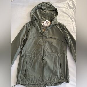 Women’s Green Hooded Jacket